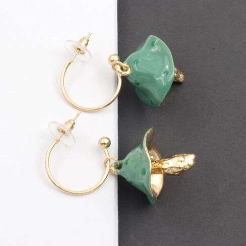 Cute Mushroom Dangle Drop Earrings for Women Girls,Creative 3D Simulation Lightweight Mushroom Earrings Funny Food Vegetable Earrings Jewelry Gifts in Saudi Arabia