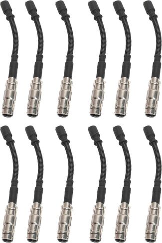 Set of 6 Ignition Coil with 12 Iridium Spark Plug and Wire, fits for Mercedes-Benz C240/C280/C320/CL500/CLK500/E320/E430/G500/ML320/ML350/ML500/R500/S430/SL500 98-07,fits for Chrysler Crossfire 04-08 in Saudi Arabia