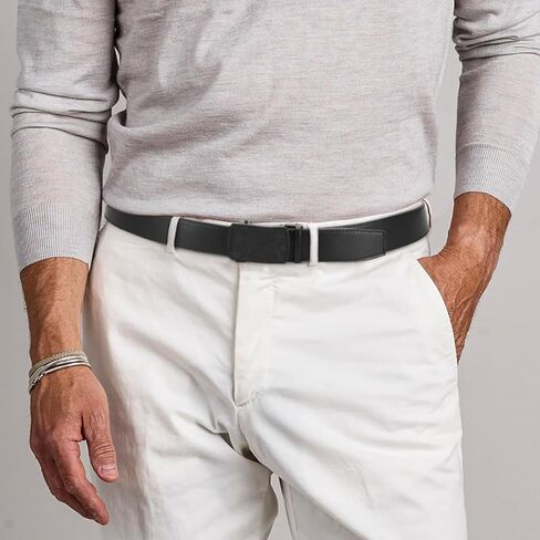 حزام سقاطة جلدي للرجال من CHAOREN - مقاس قابل للتخصيص، نمط سهل (35 مم) in Kuwait