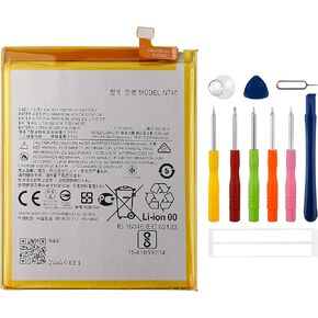 New Rechargeable Battery NT40 Compatible with Motorola Mobile Moto G Pure 2021 XT2163-4 with Tools
