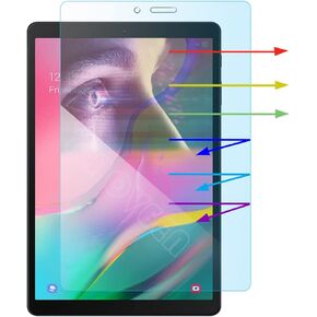 2PCS Anti Blue Light (HD) Screen Protector for 2019 Samsung Galaxy Tab A 8.0 Inch T290 T295 Tablet, Eye Protection Film Screen Protector Filter, Anti Fingerprint (Not Fit 2021 Galaxy Tab A8 10.5")