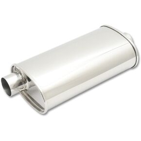 Vibrant Performance Vibrant 1107 Oval Stainless Steel Muffler