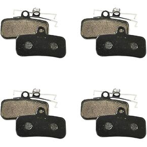 Bicycle Bike Disc Brake Pads for Shimano D02S Saint M,810,820,640, TRP, Quadiem, Slate (Semi Metallic Pads) 4 Pair