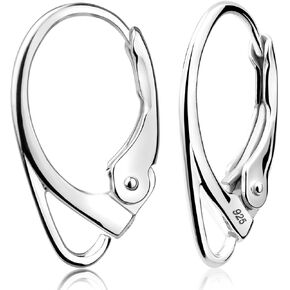 Silver Lever Back Pair Earrings Closure Findings DIY Earrings Fine Jewelry and Repair