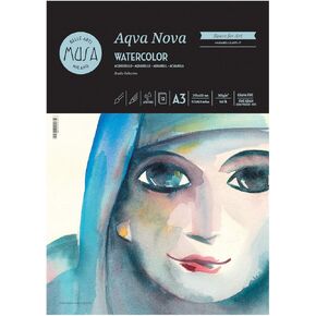 MUSA Belle Arti CWR Watercolour Album A4 12 Sheets 300g Fine Pura Cellolosa