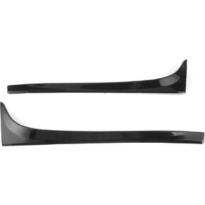 KIMISS Rear Window Spoiler, 2pcs Rear Window Spoiler Side Wing Trim Cover Car Vehicle Modification Fit for MK7 GTD R 2014‑2018(Carbon Fiber) (Carbon Fiber)