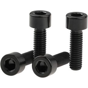 Titanium Ti M6 x 20mm Socket Allen Hex Bolt for Bicycle Disc Brake Caliper Adapter Mount Upgrade Pack of 4
