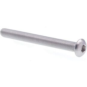 Prime-Line 9169173 Socket Cap Screws, Button Head, Hex (Allen) Drive, #10-32 X 2 in (10 Pack)
