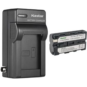 Kastar 1-Pack Battery and AC Wall Charger Replacement for Atomos Battery Atomos Shogun Flame, Atomos Shogun Inferno, Atomos Ninja Inferno Recording Monitor