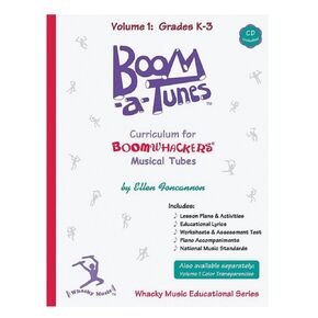 Boomwhackers BT1B Boom-A-Tunes Curriculum CD المجلد 1
