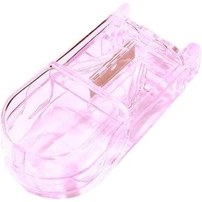 Pink Pill Cutter and Splitter with Storage,Pill Cutter Separator for Cutting Pills,Vitamins, ablets, etc.The Elderly Room,Adult Room and Living Room Pill Crushers and Splitters Health Care