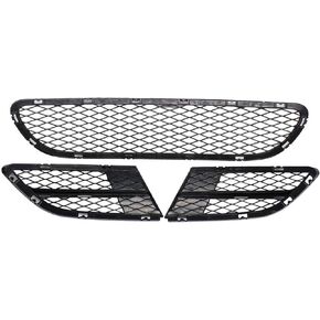 NewYall Set of 3 Front Lower Bumper Grille Grill