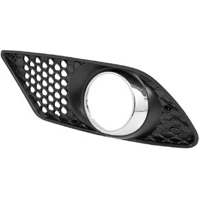 X AUTOHAUX Car Front Bumper Left Side Fog Light Grill Lamp Cover A2048850353 for Mercedes-Benz C350 2008-2011