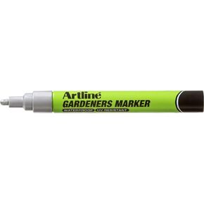 Artline Gardeners Markers | Professional Series | For Use On Plants, Labels, and More | UV Resistant | Waterproof | EKPR-GDM | 2.3mm Bullet Tip | Pack of 12 | Black