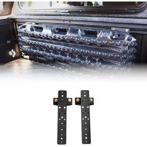 Bed Rail Recovery Board Mounts for Toyota Tundra & Tacoma Factory Bed Rails | Made in The USA | Rago Fabrication | Compatible with ActionTrax & MaxTrax