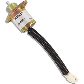 Fuel Shut Off Solenoid SA-4569-T 17454-60010 16616-60010 1503ES-1, Fuel Shutdown Solenoid Fit for Kubota F2260 D905 D1005 D1105 V1205 V1305 V1505 V1505T B1700D B21 BX22D (12V)