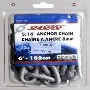 Anchor Chain (5/16" x 6') HD Galvanized