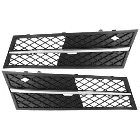 X AUTOHAUX Pair Front Fog Light Grille Bumper Grill Cover for BMW F10 F11 528i 535i 2011-2013 51117200699 51117200700