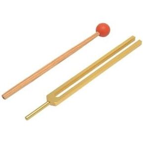 Gold Finish Cosmic Mid Om Tuner Tuning Fork