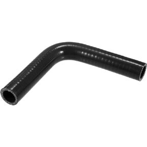 X AUTOHAUX 22mm 0.87" ID 90 Degree Elbow Silicone Reducer Hose Pipe Bend Turbo Water Intercooler Black