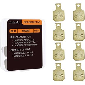 Inkesky 8 Pads Brake Pads Compatible with Magura 4 Piston MT5/ MT7/ MT5E/MT7 PRO/MT Trail Front
