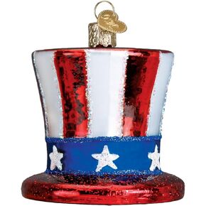 Old World Christmas Republican Elephant Glass Blown Ornaments for Christmas Tree