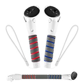 ملحقات مقبض TRANSNOVO المتوافقة مع ملحقات وحدة التحكم Oculus Quest 3، وأذرع VR Gorilla Tag الطويلة، ومقابض تمديد مزدوجة متوافقة مع Meta Quest 2 لألعاب Beat Saber Supernatural المزيد من ألعاب الواقع الافتراضي in Kuwait