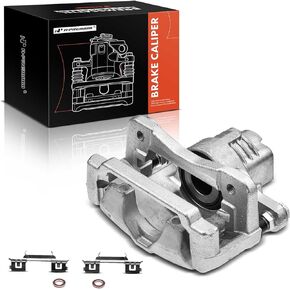 A-Premium Disc Brake Caliper Assembly with Bracket Compatible with Select Cadillac Models - SRX 2004 2005 2006 2007 2008 2009, 3.6L/4.6L - Rear Left Driver Side