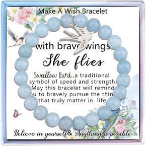 Swallow Bracelet Bird Gifts for Bird Lovers Women Bird Lover Gifts Bird Wings Bird Gifts Inspirational Gifts for Women