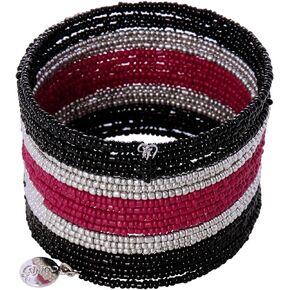 Coiris Multilayer Seed Beads Stretch Bracelets Tiny Beaded Stackable Strand Bangle for Women Girls