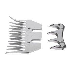 Sheep Shears Blade, Sheep Comb Blade Curved 13 Teeth Wool Clipper Comb Cutter Trimmer Accessory Set Kit