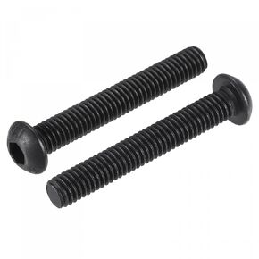 uxcell M6x45mm Hex Socket Button Head Cap Bolts Screws Alloy Steel 25pcs