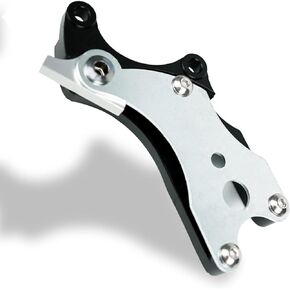 Bike Disc Brake Adapter Converter,Heavy Duty Aluminum Alloy Disc Brake Conversion,No Disc Brake Fixed Seat Converter Rear Disc Brake Modification Accessories for MTB Road Bikes