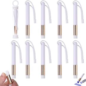 10 Pack Ink Blending Brushes for Crafts Card Making Crafting Ink Background Blender and Makeup Brush Blender Brush Assortment for Broad Application Paper Crafter Artist Tool for Painting,Drawing,Stamp