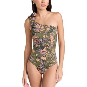 Shoshanna Women's Standard Tie Shoulder One Piece