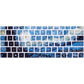 HRH Soft-Touch Ultra Thin Protective Skin Silicone Keyboard Cover for Microsoft Surface Pro 4 and Pro 7 2019/Surface Pro 6 2018/Surface Pro 5 2017 Keyboard New Surface pro 6 12.3-Inch,Cute cat Claw