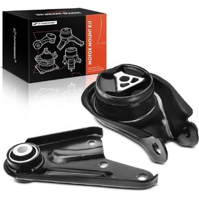A-Premium 2PCS Engine Motor Mount and Torque Strut Mount Set Compatible with Mazda 3 2004-2013, 5 2006-2010, L4 2.0L 2.3L 2.5L, DOHC, Replace# B37F39040F, BP4S39010E