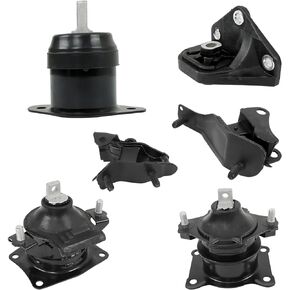 6 Pcs Engine Motor and Trans Mount Replacement for Honda Accord 2.4L Automatic Trans 2003-2007 A4526HY A4517 A4516 A4510 A4509 A4542