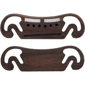 1PCS Rosewood Acoustic Guitar Bridge for 6 String Acoustic Top Loading Bridge 6 String Bridge Saddle Guitar Bridges Replacement Wood Guitar Bridge Accessories