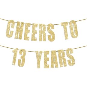 70th Birthday Decorations - Cheers to 70 Years, Gold 70th Birthday Banner, 70th Birthday Party Decorations, 70th Birthday Ideas, Happy Birthday Sign for 70th Birthday