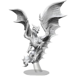 Dungeons & Dragons D&D Nolzur's Marvelous Miniatures: Adult Copper Dragon - Unpainted Figure, Primed & Ready to Paint, RPG Figure, for Display & Tabletop Use