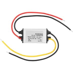 DC-DC Buck Converter 12V/24V to 5V 3A Step Down Power Module Adjustable Voltage Regulator Stable Performance