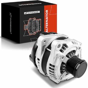 A-Premium Alternator Compatible with Toyota RAV4 09-12, Highlander 08-16, Venza, Sienna & Lexus RX350, ES350, 3.5L, 150Amp 12V CW 7-Groove Pulley, Replace# 104210-2141, 27060-0P241, 27060-31162