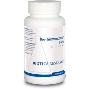 Biotics Research Bio Immunozyme Forte Multivitamin/Mineral to Support Normal, Healthy Immune Function, Echinacea, Cayenne Pepper, Lactobacillus acidophilus, Probiotics, Amino Acids 90 Capsules