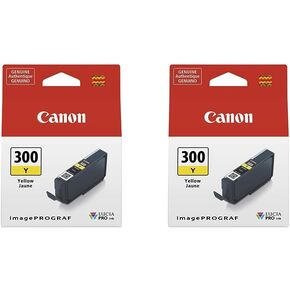 Canon PFI-300 Lucia PRO Ink, Yellow, Compatible to imagePROGRAF PRO-300 Printer