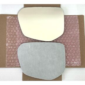 New Replacement Mirror Glass with Full Size Adhesive for 2016-21 Honda Civic 2019-21 Insight Driver Side View Left LH