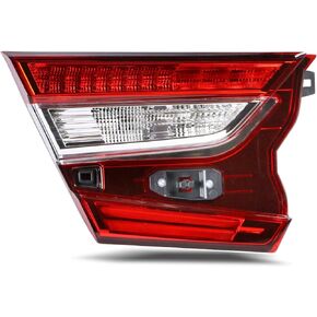 Tail Light Compatible With 2018-2022 Honda Accord Sedan Inner Left Driver Side Replacement for 34155TVAA01