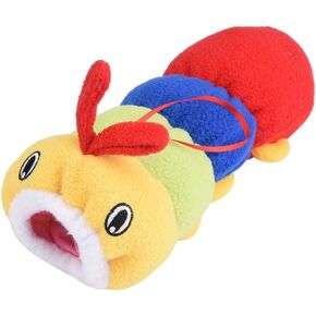 HEEPDD Baby Milk Bottle Cover, Soft Stuffed Caterpillar Baby Feeding Bottle Pouch Milk Bottle Thermal Bags for Kids Baby Toddler Infant