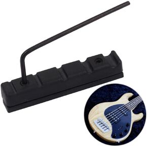 Abaodam 5 String Bridge Nut Gitar Rca Bass Knob Parts Saddle Slotted Nut T Nut Acoustic Cup Holder Expander Guitar Bass Nut Neck Ballad