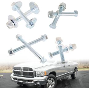 Front Control Arms Cam Bolts & Hardware Kit Replacement for 2002-2009 Ram 1500 2500 3500